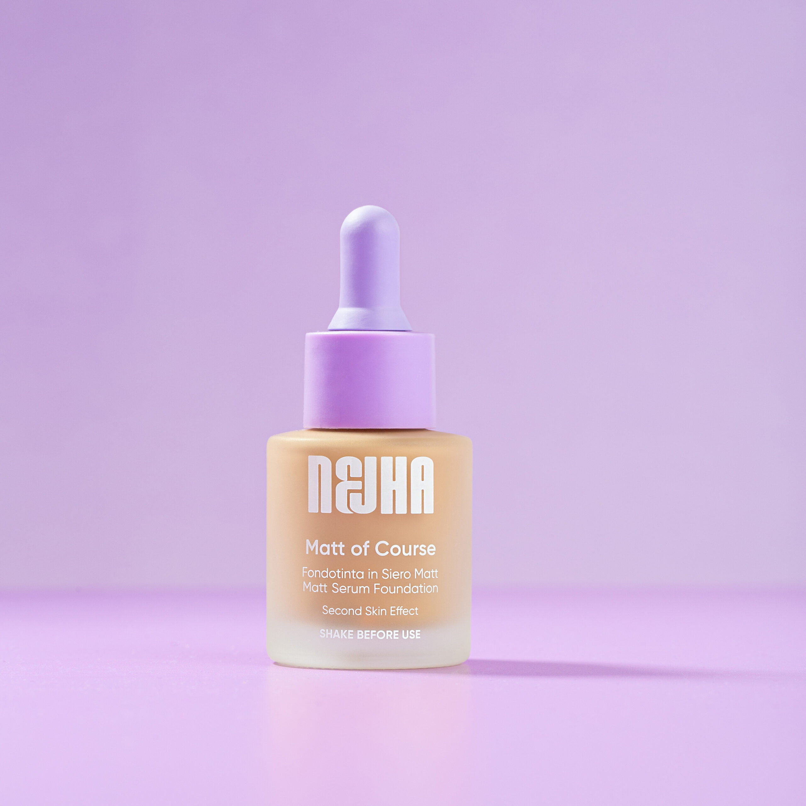 NEJHA - MATT OF COURSE FONDOTINTA MATTE, P07 Hazelnut